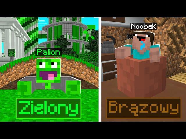 KOLOROWY CHOWANY w Minecraft! 🟢🟤