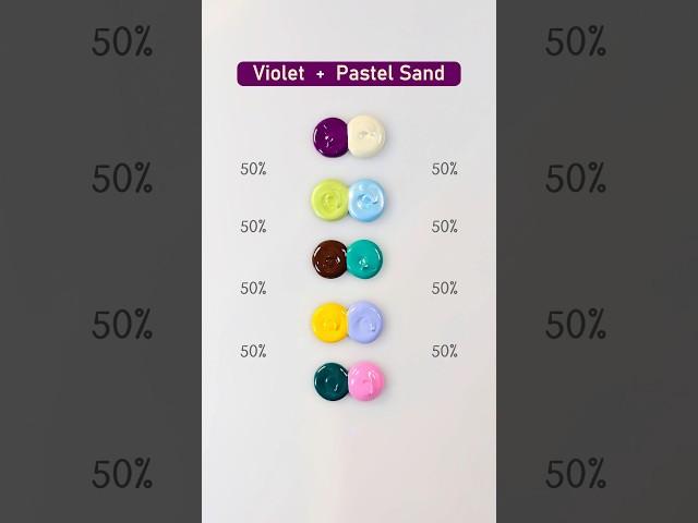 Get ready to be mesmerized by these amazing color shades!  #colormixing #paintmixing #art  #shorts
