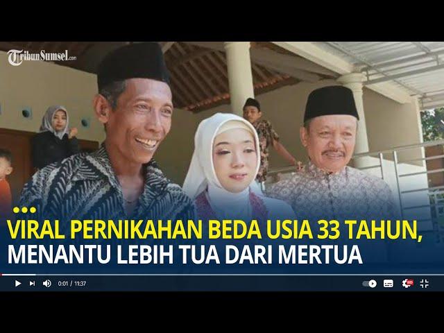 Viral Pernikahan Beda Usia 33 Tahun di Wonogiri, Menantu 4 Tahun Lebih Tua dari Mertua