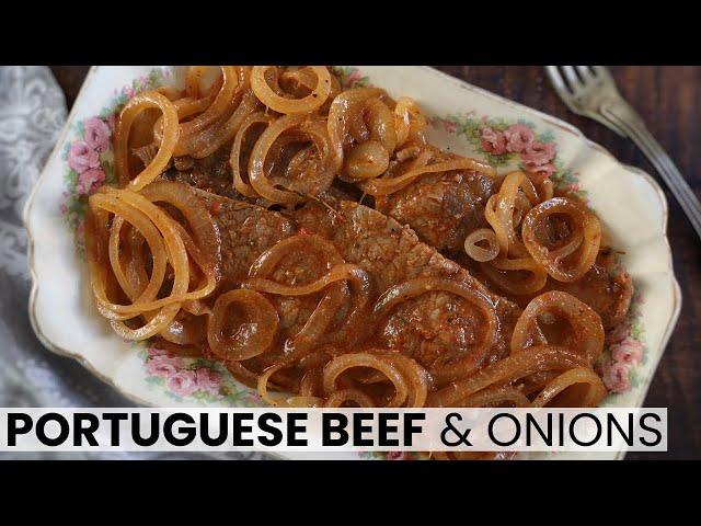 Portuguese Beef and Onions | Food From Portugal