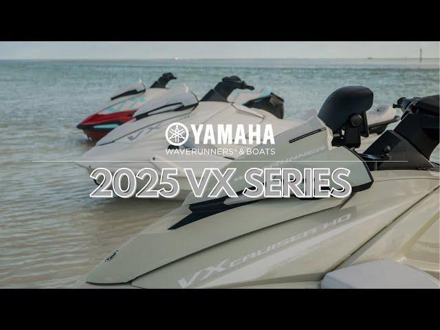 Yamaha's 2025 VX Series WaveRunners