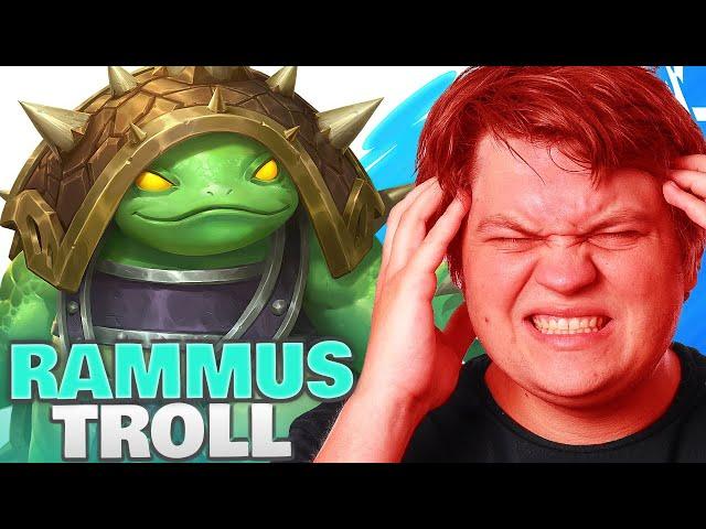 Der Rammus TROLL aber auch CARRY!