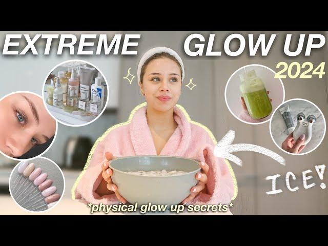 EXTREME 2024 GLOW UP (physical self) | self care habits + tips, beauty treatments, wellness rituals