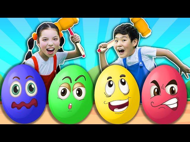 Surprise Eggs Kids Songs | 4Kids Songs | Nursery Rhymes