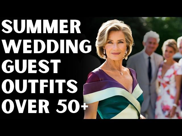 Ultimate Guide fo  Summer Wedding Guest Outfits | Women over 50+