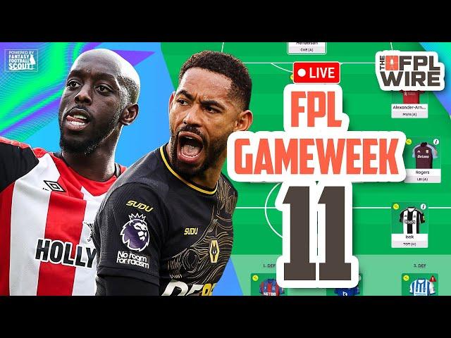 FPL Gameweek 11 Pod | The FPL Wire | Fantasy Premier League Tips 2024/25