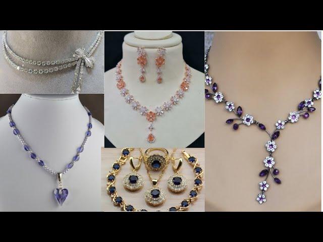 latest 2024 necklace designs | party wear and wedding necklace| unique jewelry #jewellery