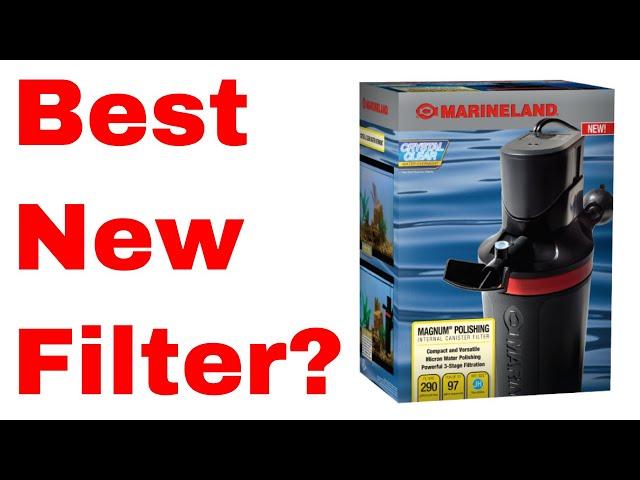 Awesome Internal Canister Filter!  Marineland Magnum Polishing Filter