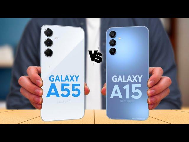 Samsung Galaxy A55 5G Vs Samsung Galaxy A15 5G