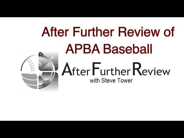 After Further Review of APBA Baseball