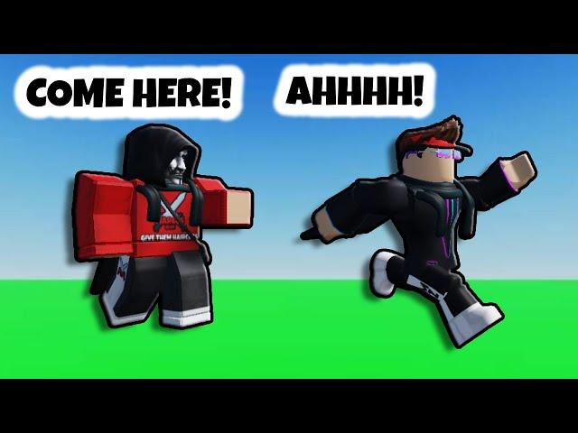 I pretended to be a HACKER in ROBLOX BEDWARS!