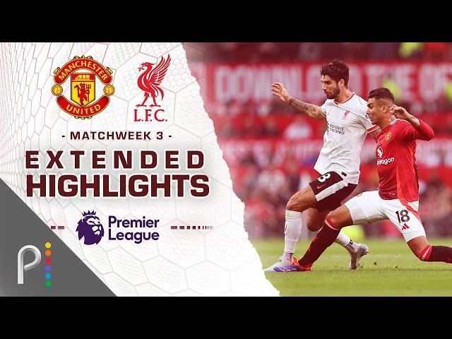 Manchester United v. Liverpool | PREMIER LEAGUE HIGHLIGHTS | 9/1/2024 | NBC Sports