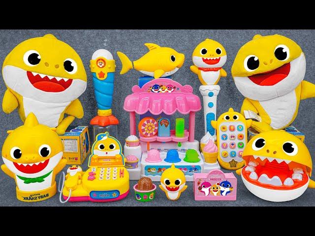 BABY SHARK Collection | Satisfying Unboxing Baby Shark Ice Cream Store ASMR