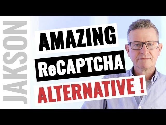 The Best Google ReCaptcha Alternative for WordPress - 30 Second Setup!