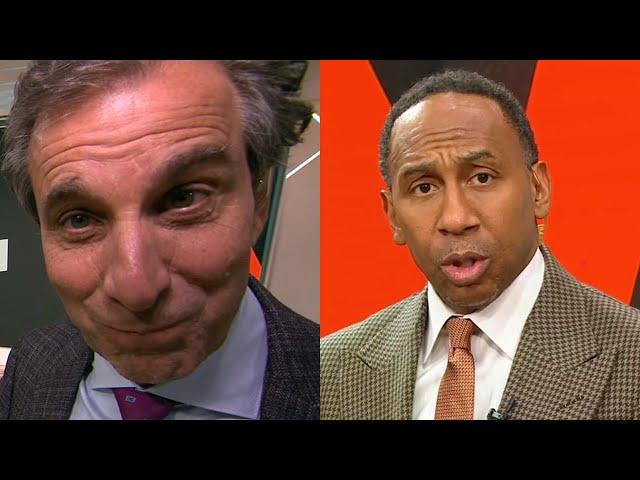 Stephen A Can't Believe Mad Dog Jokes the NBA Rigged Draft