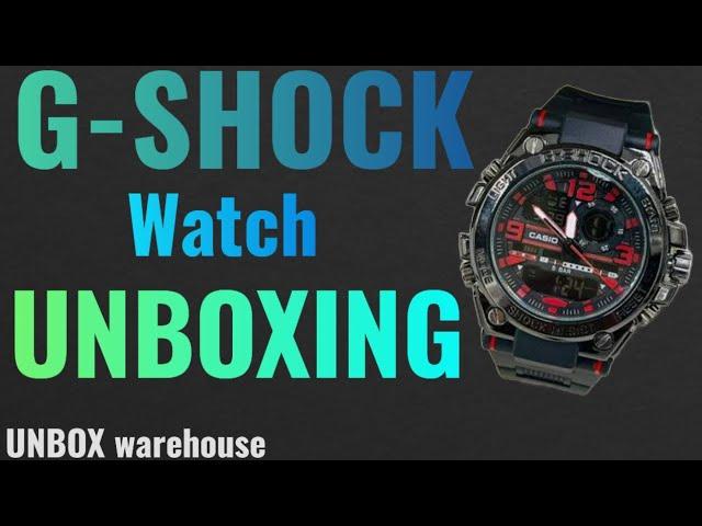 Unboxing G-SHOCK watch_ can this watch change your time?/UNBOX warehouse