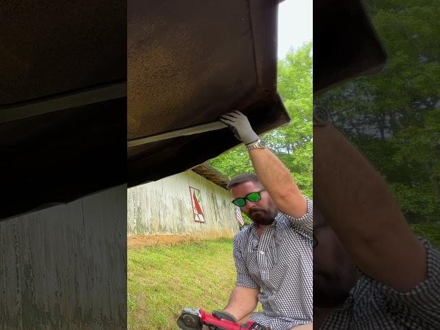 How Not To Sharpen Bush Hog Blades #shorts