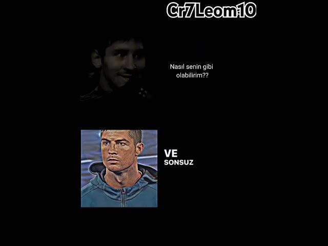 Seviliyorsunuz #messi #cristiano #football #viral #edit