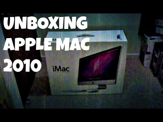 Unboxing Apple iMac Desktop Computer 27" (2010) | Opening | Robles Junior