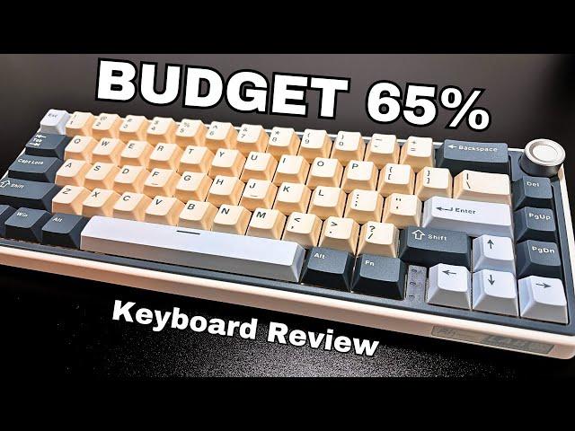 BUDGET 65% Hot Swappable Mechanical RGB Royal Kludge R65 Keyboard Review