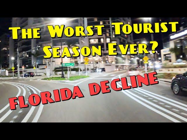 Florida Just Had The Worst Tourist Season Ever? EMPTY 2025