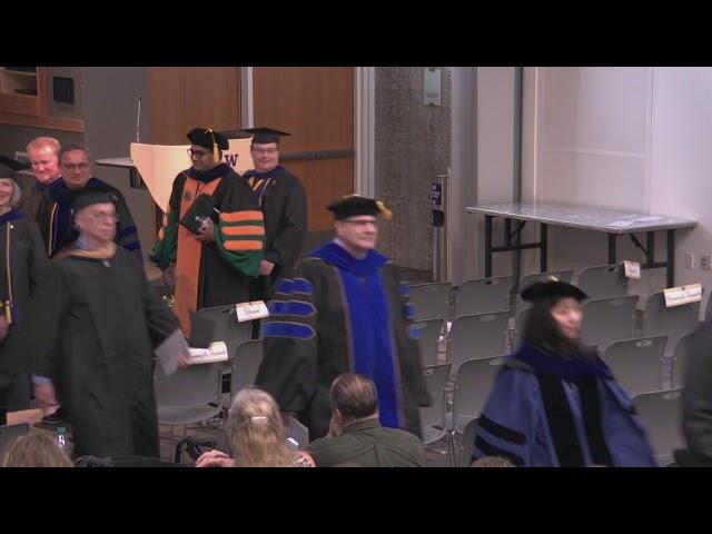 UW Tacoma M.S. in Accounting Hooding Ceremony 2023