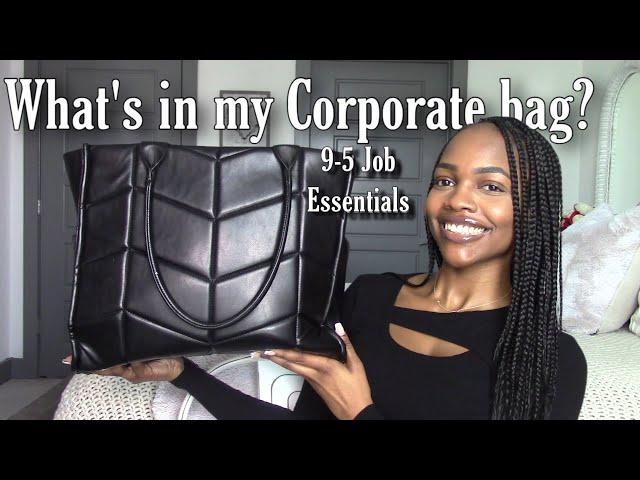 My 9-5 Corporate Job Essentials Toolkit | Blessed By Bella