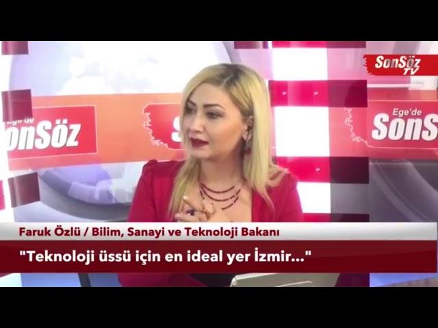 BAKAN ÖZLÜ, EGE'DE SON SÖZ TV CANLI YAYINDA