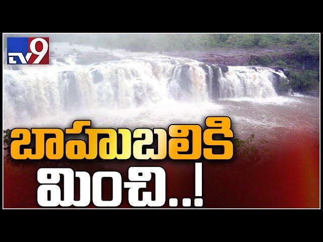 Tourists queue up at Telangana's Niagara falls - TV9