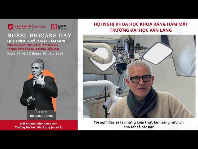 Dr. Iñaki Gamborena: A Warm Welcome to Vietnam