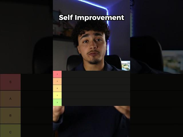 Self Improvement Tier List