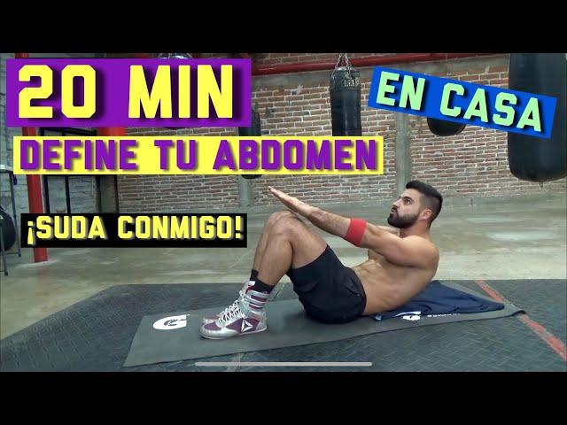 Rutina Intensa para Marcar Abdomen | Abdominales 20 Minutos En Casa