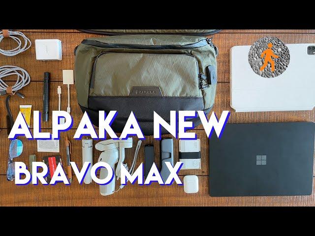 Alpaka Bravo Max Sling v2 Limited Edition - Walkthrough and Review - MacBook iPad Sling Bag