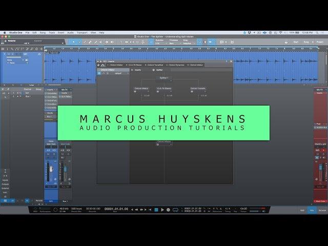 Working With The Splitter In PreSonus Studio One
