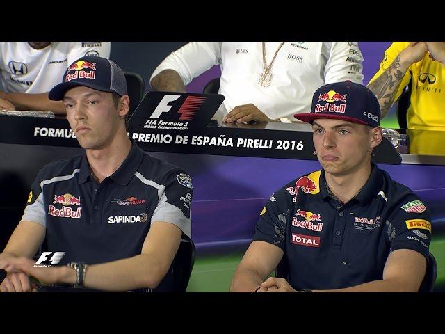 The Drivers Face The Press | Spanish Grand Prix 2016