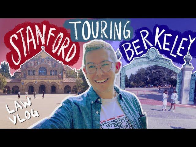 Touring UC Berkeley and Stanford Law (Vlog) | Journey to Law School