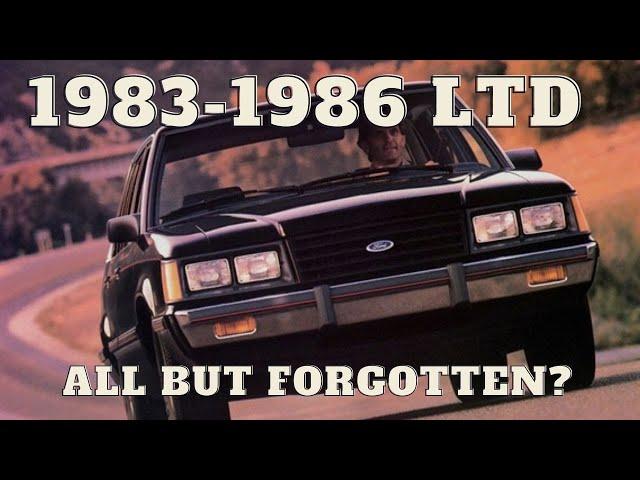 83 – 86 Ford LTD Remember these Family Sedans & Wagons?