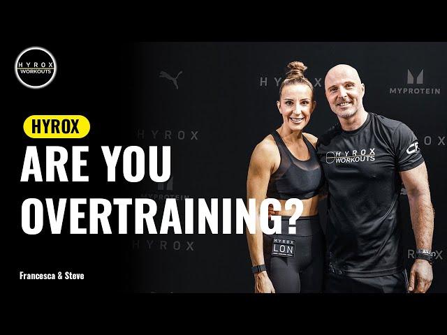 Stop overtraining and start seeing results