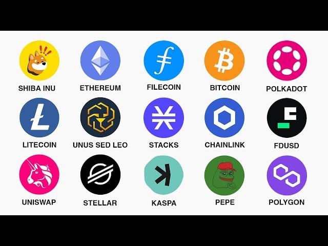 Top 50 Cryptos Explained in 8 Minutes