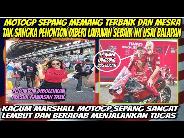 MOTOGP SEPANG  MEMANG BEDA | Penonton Dibolehkan Masuk Selebrasi Didepan Podium Jumpa Rider