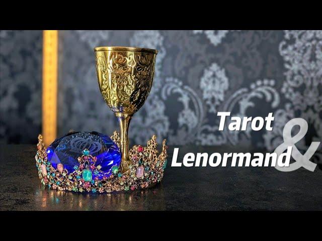 Große BlattVertraue deinem Weg ️ Falsche Personen eliminieren Tarot Kartenlegen Lenormand