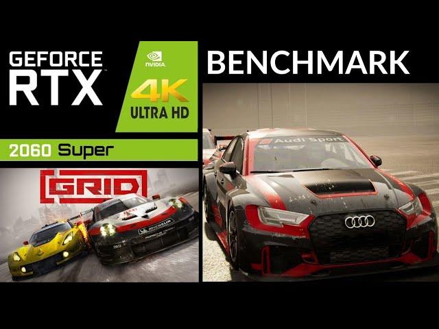 RTX 2060 Super| i7 9700F| 32GB Ram| MAX Settings| 4K GPU Scaling| Grid 2019 Benchmark