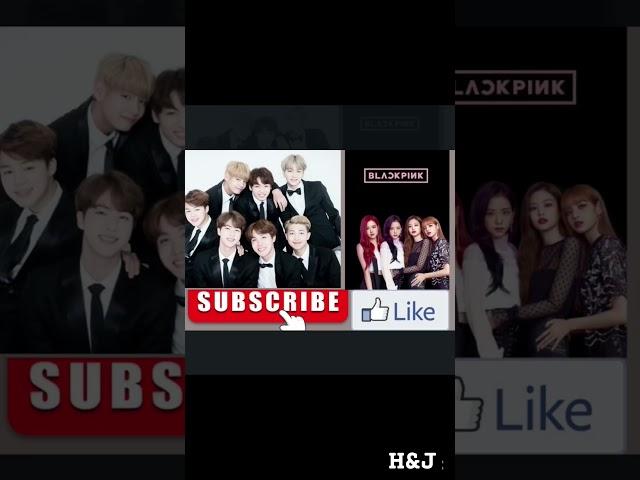 BTS VS BLACKPINK #shorts #youtubeshorts #btsvsblackpink