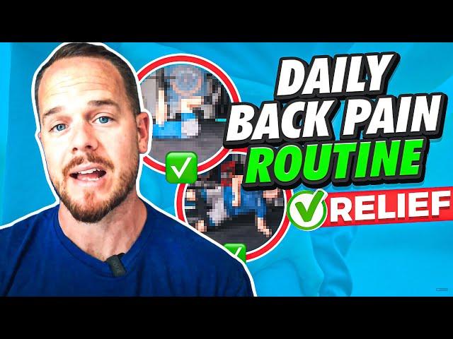 My Best Back Pain Prevention Tips | Here's my daily pain prevention routine!