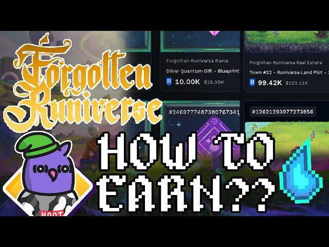 FORGOTTEN RUNIVERSE | HOW TO EARN?