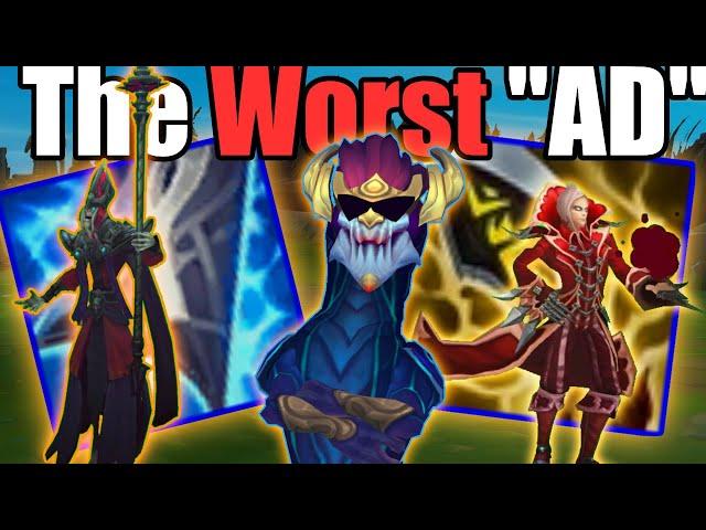 Who is The Worst "AD" Champion in League of Legends?