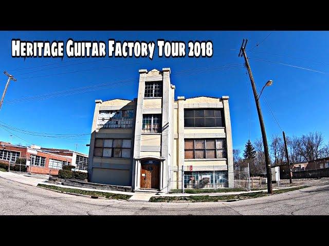 Heritage Guitar Factory Tour 2018