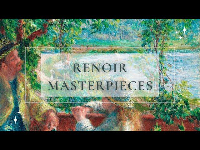 Renoir Beautiful Masters Fine Art Classical music Screensaver Wallpaper Background Study Focus