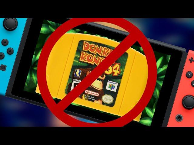 Here's Why Donkey Kong 64 Will Never Be On Nintendo Switch (feat. @jiggylookback )