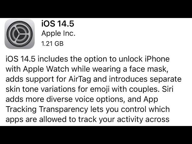 Apple Releases iOS 14 5 The Most Exciting Controversial iPhone Update